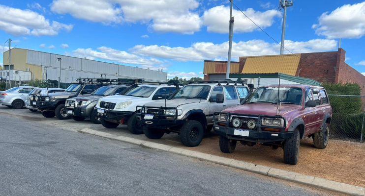4WD wreckers Perth